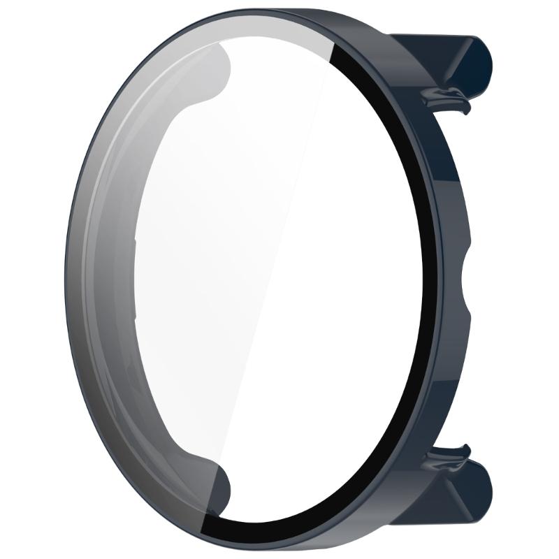 

Full Coverage Smartwatch Cover Tempered Glass Screen Protector Sleeve Easy Snap On Design, Indoor Outdoor Use for Race S