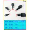 Fitinguri Universale de Capăt de Furtun cu Împingere Combustibil Ulei 0 45 90 180 Grade Furtun Răcire Adaptor de Conexiune AN4 AN6 AN8 AN10 AN12