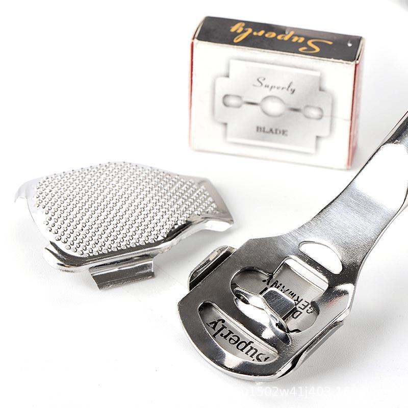 Stainless Steel Foot Scraper & Dead Skin Remover Tool