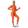 Pantaloni da Yoga Senza Cuciture Autunno-Inverno a Vita Alta Sollevamento Glutei con Tessuto Traspirante che Assorbe il Sudore