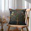 YOU FOUND ME William Morris Abstract Art Floral Design Throw Pillow Cover Home Decor, Vintage Tree Pillowcase Cover for Bed Sofa Living Room, Indoor
