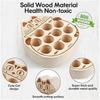 Wooden Magnetic Fishing Game Toy, Montessori Fine Motor Skill Learning Toy for Kids 3+, Color Matching Educational Gift for Boys Girls