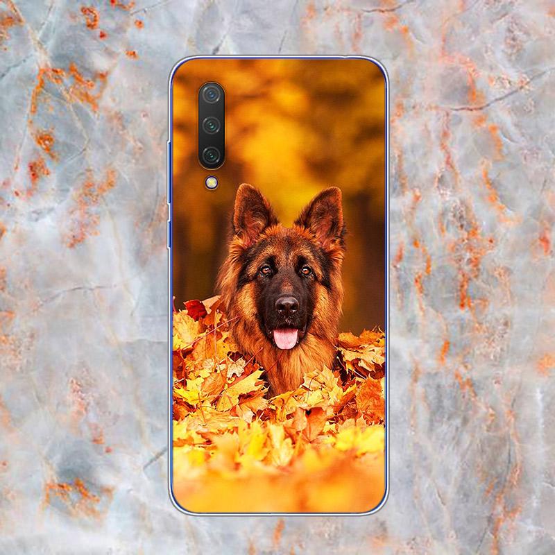 German Shepherds Dogs Soft TPU Silicone Cover For Xiaomi Mi Note 11 10T 10 9 9T SE 8 Lite Pro Ultra 5G Phone Case