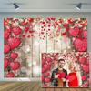 Valentine's Day Photo Photography Props Background Cloth Vinyl Backdrop Party Decor