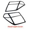 Cars Accessories Head Light Cover  For NISSAN Navara Frontier 2005-2015 Car Stickers Decoration Styling Upgrade Modify A Car