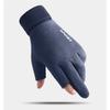 Winter Men Women Warm Leather Touchscreen Gloves For Cycling Driving Delivery