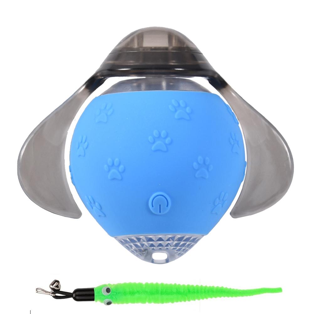 Interactive Cat Toys Ball with 3 Modes Cat Enrichment Toys Rechargeable Pet Smart Chase Ball for Bored Indoor Cats