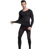 2Pcs Long Sleeve Intimate Pajamas Ultra-Thin Women Base Layer Warm Top & Bottom Set  Winter