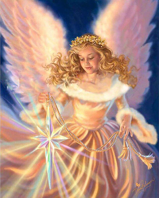 Diamond Painting New Elves and Angels 5D DIY Diamond Embroidery Landscape Flowers Rhinestones Mosaic Craft Kit