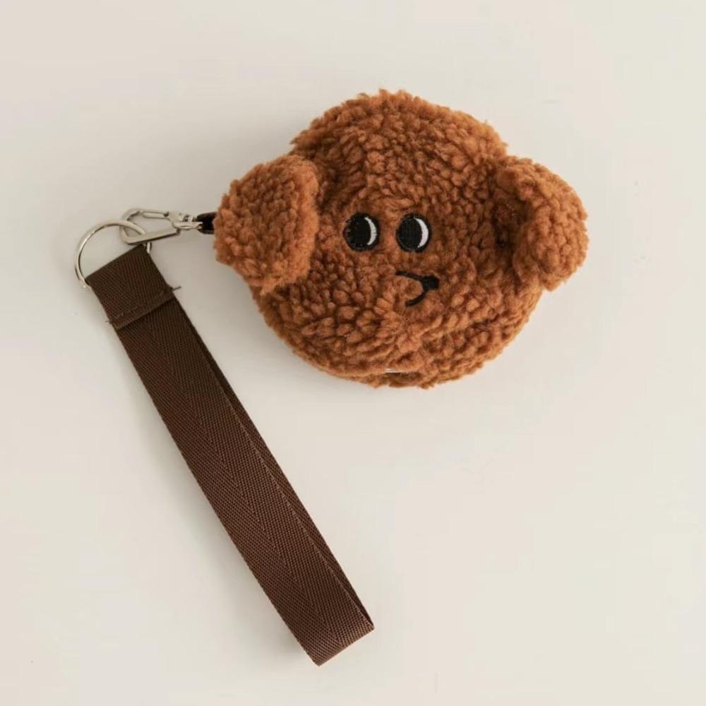 1PC Pet Bag Cute Plush Outdoor Portable Waste Dispenser Carrier Dog Clean  Holder Storage Box Accessories