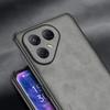 For Tecno Pova 7 Ultra / Pova 7 Pro / Pova 7 Case PU Leather Skin Shockproof Hard Back Cover Case Silicone Bumper