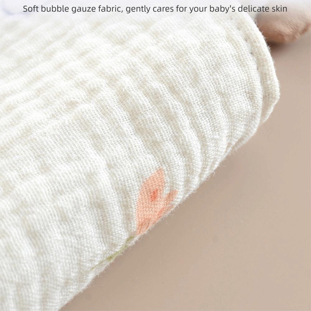 Soft Gauze Cotton Drool Towel Breathable Lace Bow Burp Cloth Baby Feeding  Bib  Nursing Essentials