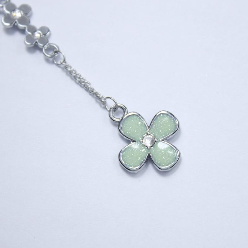 Cartoon Anime Flower Hanging Pendant Simple Phone Strap Bag Decoration Portable Hanging Lanyard Gift for Girls Women