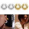 Chic Cartilage Cuff Earring Gold/Silver Ear Clip Unisex Statement Ear Adornments