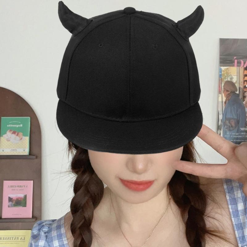 Cool Horn Breathable Baseball Cap Unisex Adult Sports Hat Outdoor Activity