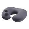 Inflatable U-shaped Pillow with Self-filled Design Built-in Air Pump Lightweight Portable Neck Support