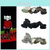 Boneca Cos Kaws da Rua Sésamo, Figura Anime Trendy Atacado 17cm, Material Pvc, Cinzento
