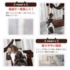 Cat Space Total Height Mouse Toy Hemp Hammock Scratch Cat Tower Tower, Stationary, Saving, 145cm, Included, String, Included, Scratch, (Chiiro)