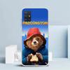 Cute P-PaddingtonS Bear Soft Cover for Samsung Galaxy A12 A22 A32 A52 A72 A02S Phone Case Note 20 Ultra 10 S10 Plus A51 A71 A50S