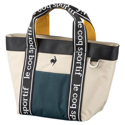 Coq Cart Divider Mesh Round Cute BG00 [Le Sportif] Bag, Pocket, Organizing, Pocket, Pouch, Golf, LG4FTT42L, Women's, (Beige)