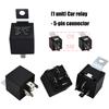 5 Pin 12V/24V 40A Vehicle Relays Precisions Current Control Universal Power Automotive Heavy Current Relays