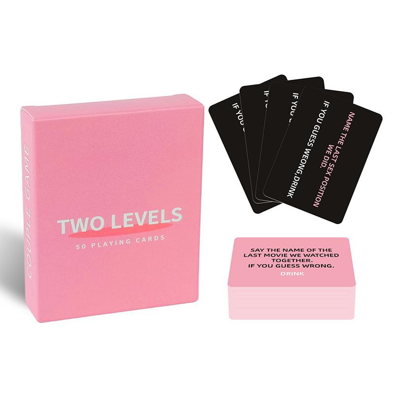 Drunk Lovers - Couples Games Couples Card Game For Date Night, 50 Game Cards, Romantic Valentines, Card Game For Couple