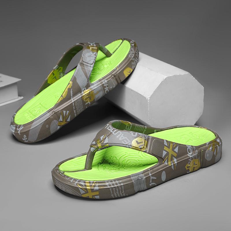 39-45 Antiskid Flip Flops in House Slippers Man Summer Slippers Sandals Mens Slippers Outdoor Beach Shoes for Boy Free Shipping