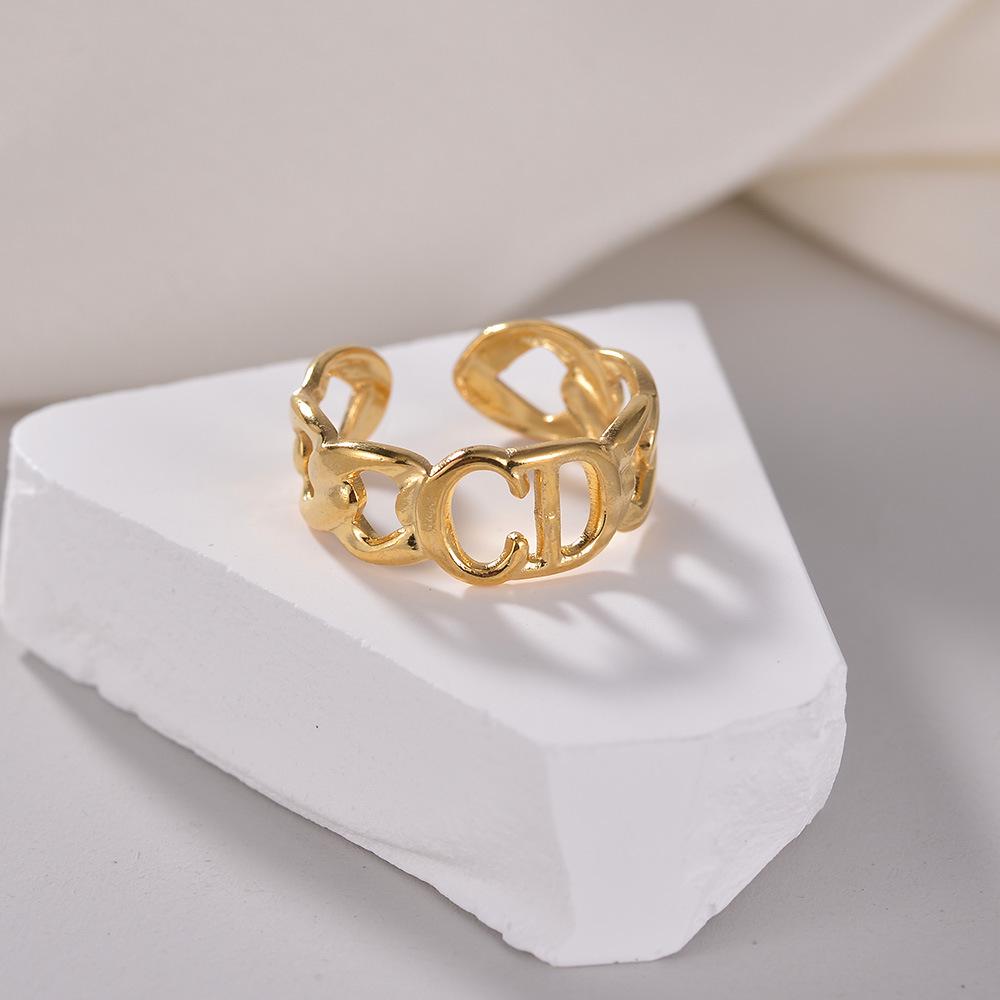 Adjustable Non-Fade Electroplated Couple's Ring