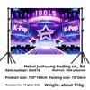 Theme Birthday Background Cloth Anime Cartoon Children's Birthday Party Decorative Props Photography Photo Screen