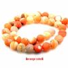 Natural Multi-color Frosted Agate Loose Beads for DIY Jewelry Accessories