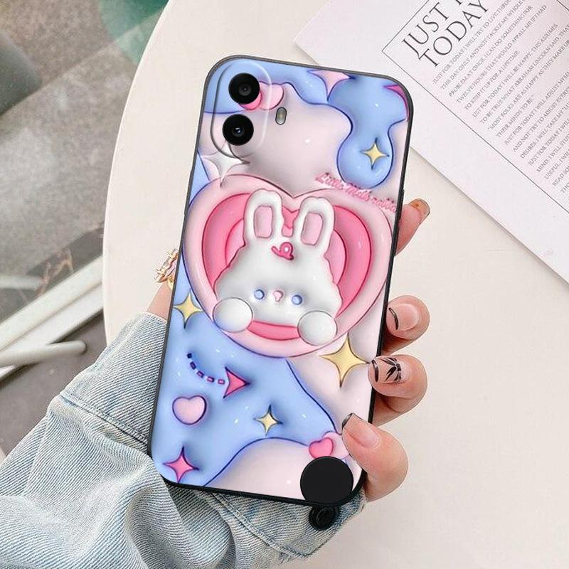 For Nothing CMF Phone 1 Case Colorful Painted Cover Soft Silicone Phone Case For Nothing CMF Phone 1 Covers Phone1 Bumper Coque