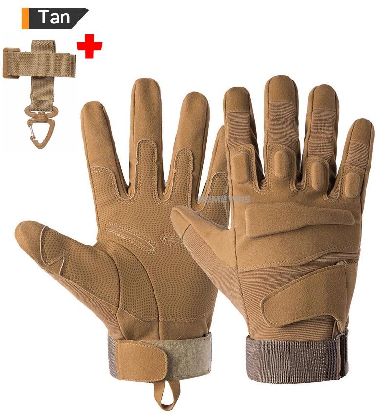Half Full Finger Gloves Airsoft Paintball Hunting Shooting Durable Gloves for Hiking Climbing Fishing Anti-Slip Glove