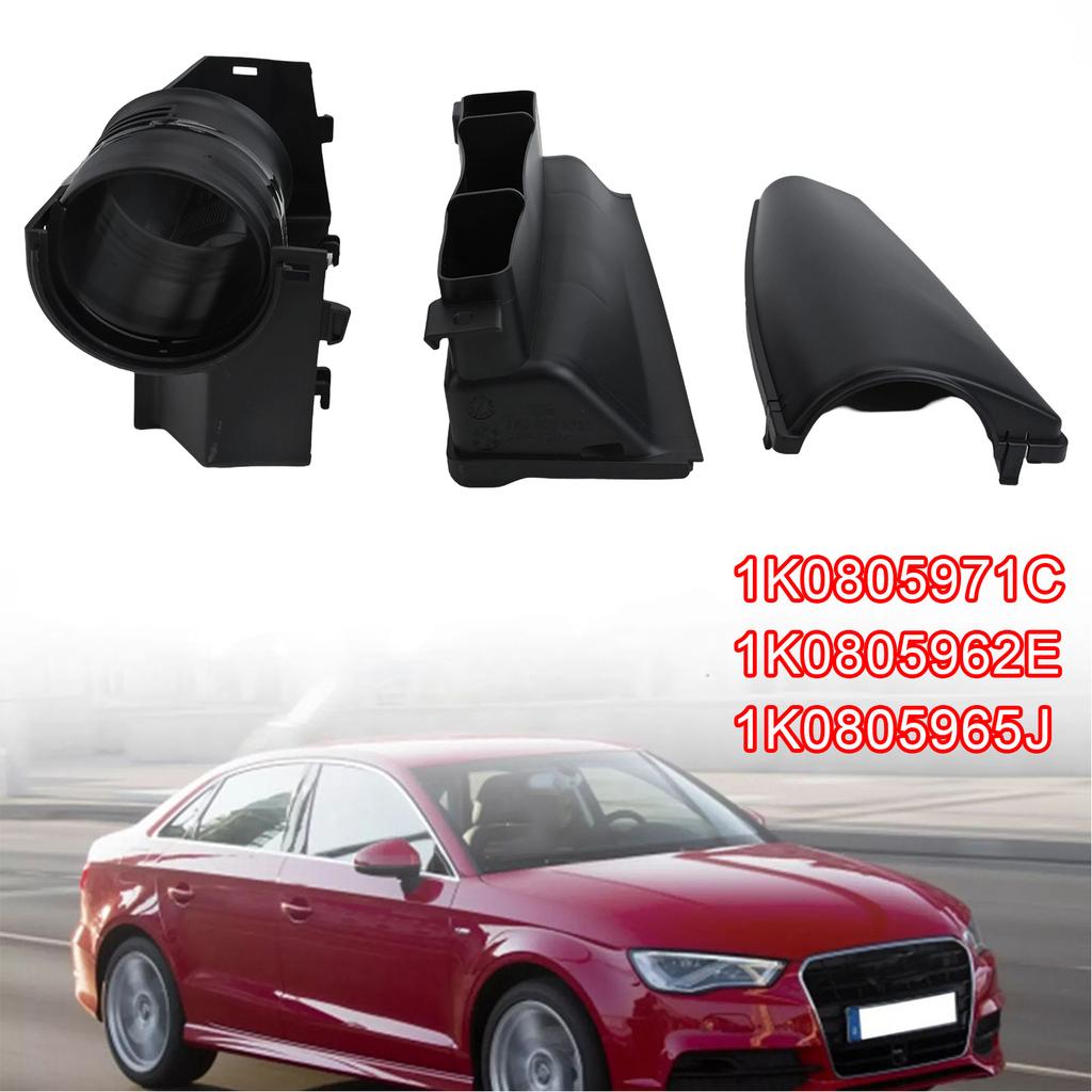 3 Stück Lufteinlasskanal-Abdeckungseinheit Für Golf Für Jetta Mk5 Mk6 1K0805971C
