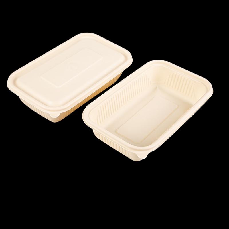 Mr. Corn Biodegradable Rectangular Food Containers