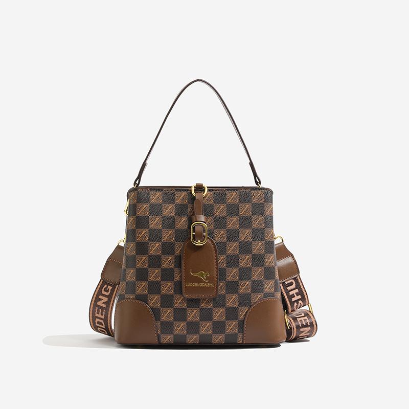 High-quality vegan leather crossbody bag for women travel bag shoulder bag large handle top handle bag