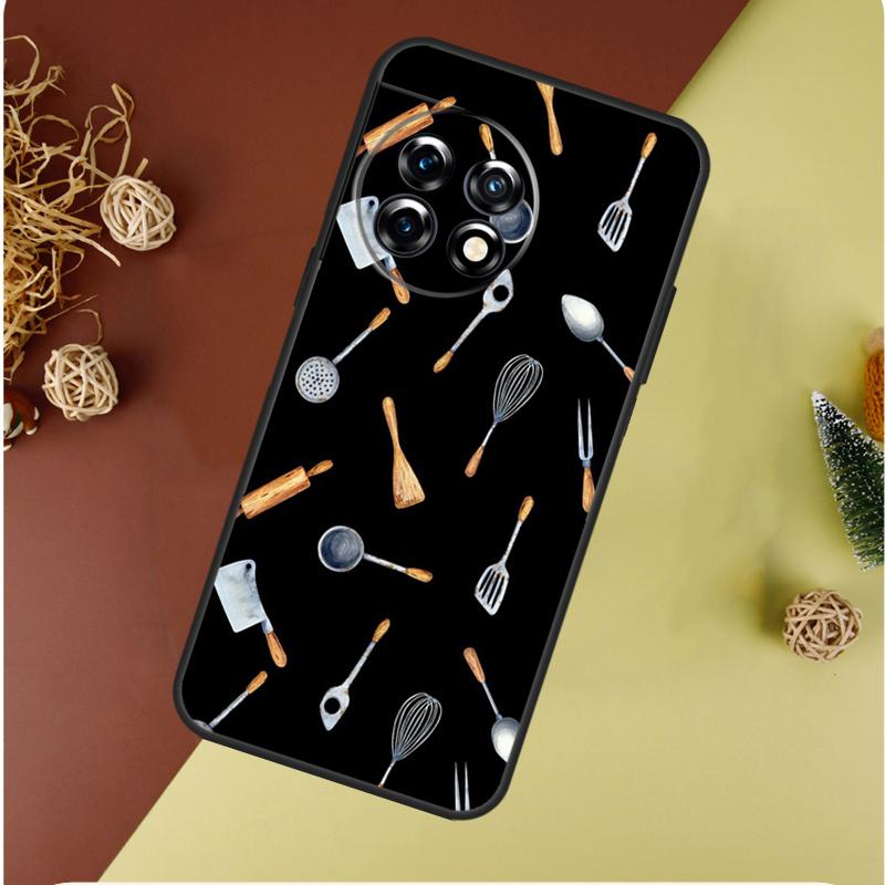 Baking Cook Chef For OnePlus Nord 4 CE 3 2 Lite N20 N30 9 10 Pro 8T 9RT 10T 10R 13R 12R 11 12 13 Phone Case