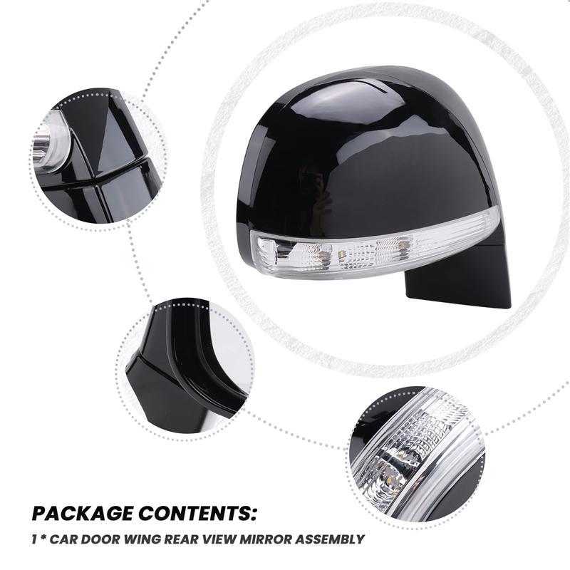 Car Door Wing Rear View Mirror Assembly For  Captiva 2008-2017-M53K