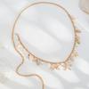 Faux Pearls Embellished Belly Chain Shell Starfish Conch Beachwear Body Jewelry Handmade Waist Chain Unique Gift