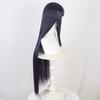 Dark Purple Straight Long Straight Hair Synthetic Wig Anime Character Ichida cosplay Wig Anime Reality Show Wig