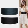 Corset Elastic Elegant cu Lanț Lat pentru Rochie Talie Elastică Trendy Lanț Talie Sub Bust Curea Lată