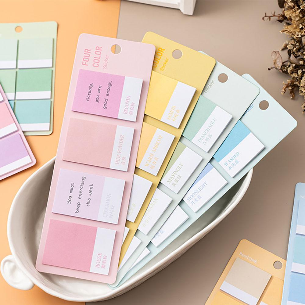 120 Stickers Color Card Type Convenience Stickers, Color Index Stickers, Classification Labels, Bookmark Markers Stickers