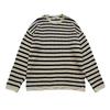 Men's Ripped Striped Knit Sweater: Autumn/Winter 2023 Casual Loose Long Sleeve