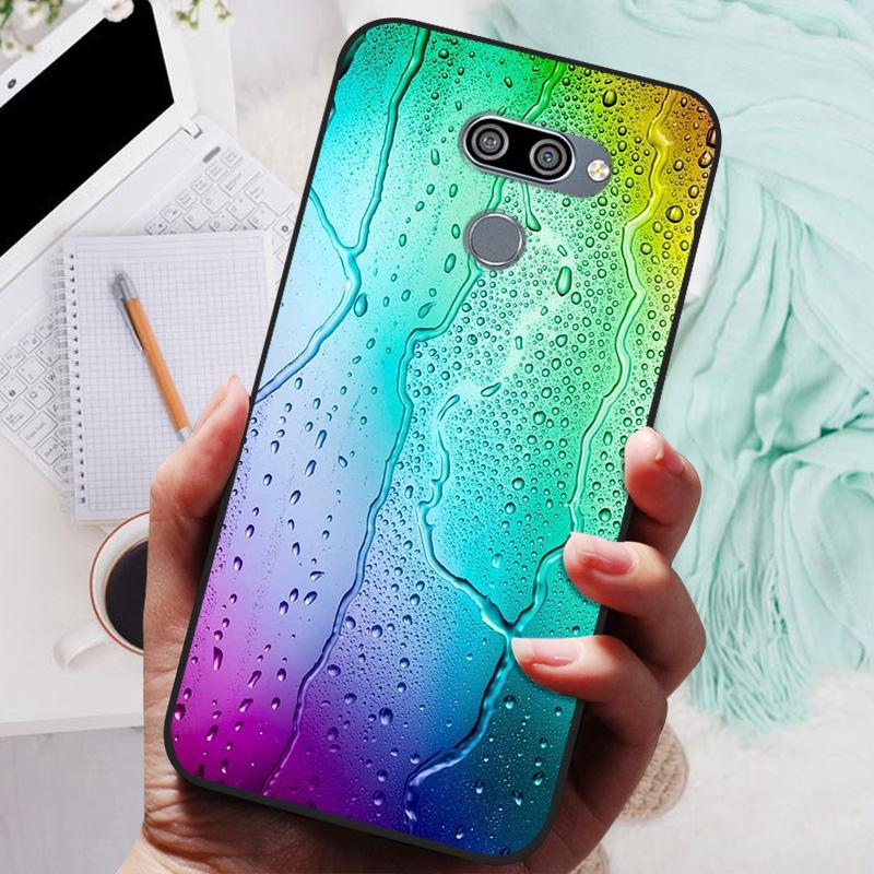 for LG K50 Q60 Case K 50  Soft TPU Silicone Phone Covers for LG Q60 LGK50 K 50 LGQ60 Case Bumper  Q 60 Shockproof Coque Cover