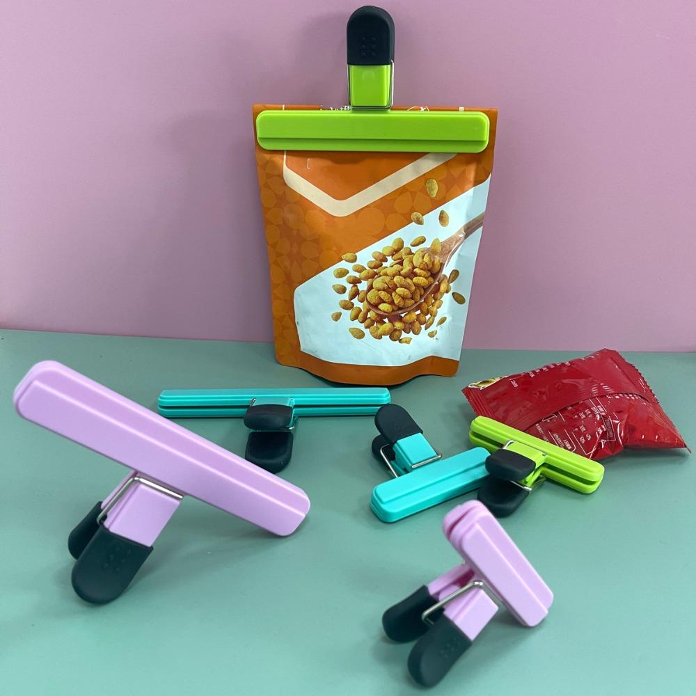

Storage Fresh-keeping Household Storage Bags Clip Plastic Clip Fries Sealing Clip Food Seal Clip