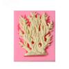 1 Pcs Sea Coral Shape Silicone Mold Fondant Mold Cake Decorating Tools Chocolate Mold Color Random