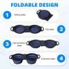 2026 New Collapsible Dog Bowl Set 2 Pack 11.83 oz Portable Water Food Bowl for Small Medium Dogs Travel Camping