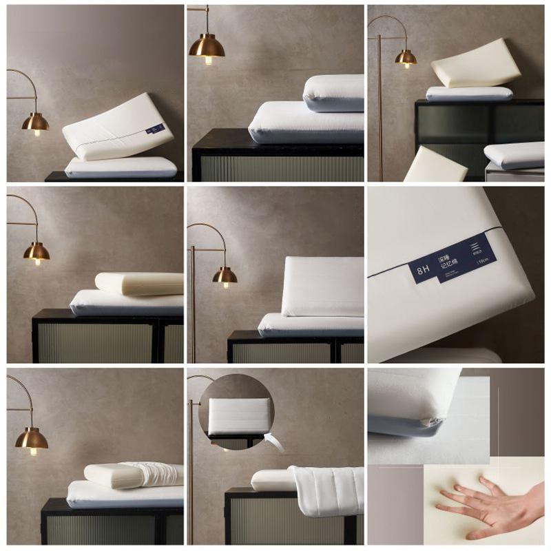 Memory-Kissen, Hotel, gleicher Kissenkern, Haushaltsschlaf, langsame Rückfederung, Schlafhilfe, Kissen, weich, bequem, Bettwäsche