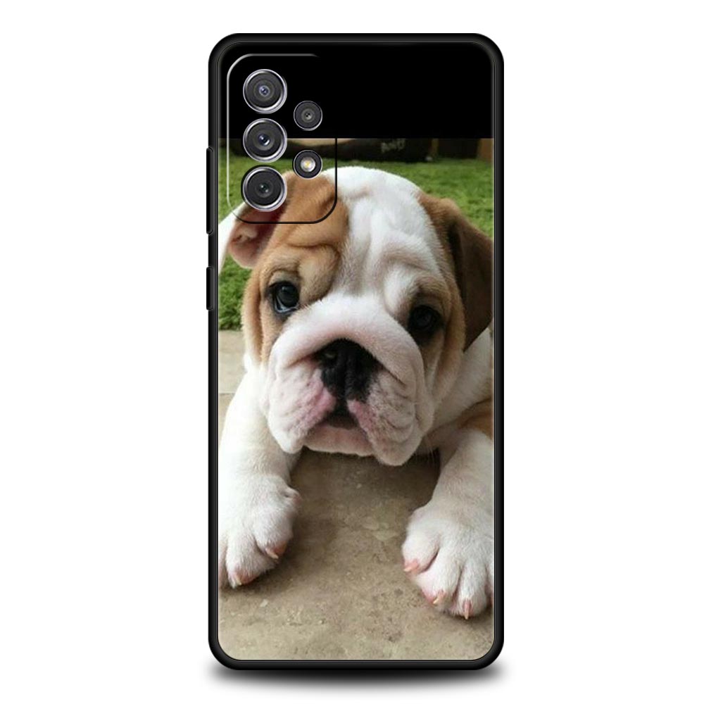 French Bulldog Dog Pet Phone Case For Samsung A15 A13 A51 A71 A41 A31 A21S A03S A05 A35 A32 A55 A23 A25 A33 A53 A73 5G Cover