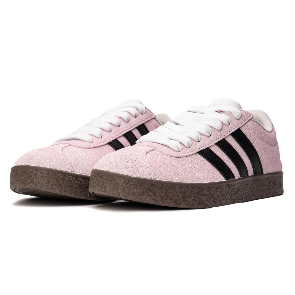 Adidas Neo Vl Court Classic German Army Trainers Unisex Low top Pink/Black HQ1802(Team98-)