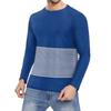 Men's Fashion Printed Raglan Long Sleeve Sports Top